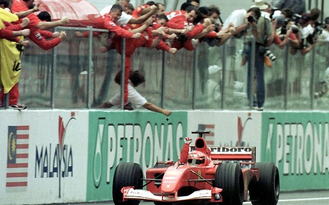 【F1マレーシアGP決勝】シューマッハが前人未到の記録