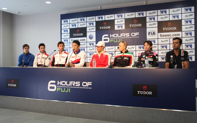 WEC「6Hours of Fuji」プレスカンファレンスの様子