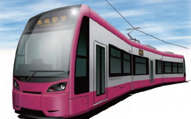 筑豊電鉄が導入する5000形のイメージ。11月の「ちくてつ電車まつり2014」でお披露目される。