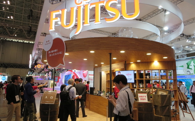 CEATEC JAPAN 2014 の富士通のブース