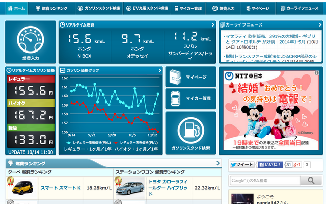 e燃費、愛車の評価を投稿してAmazonギフトが当たるキャンペーン実施