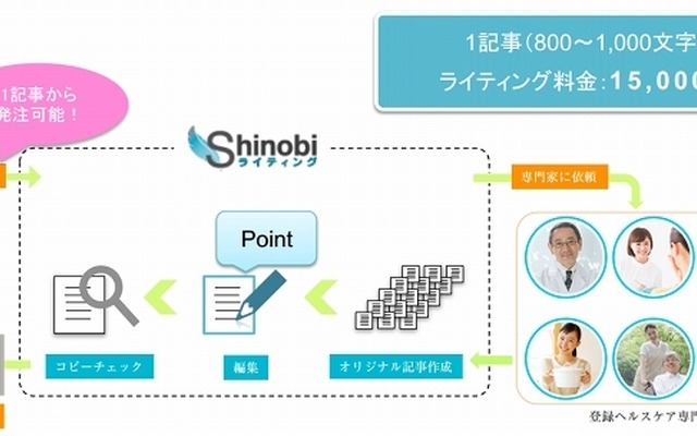 「Shinobiライティング《ヘルスケア》 」の概要