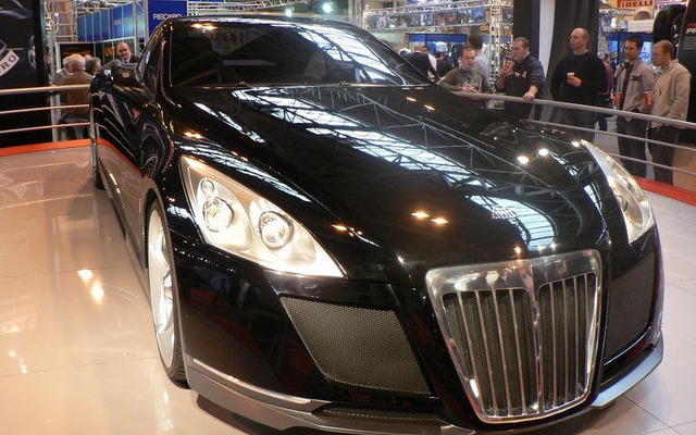 【オートスポーツインターナショナル2006】マイバッハ スーパークーペ 展示
