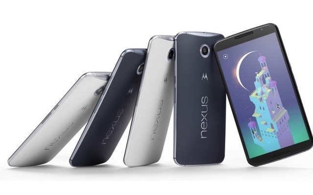 1,440×2,560ピクセル有機EL搭載の「Nexus 6」