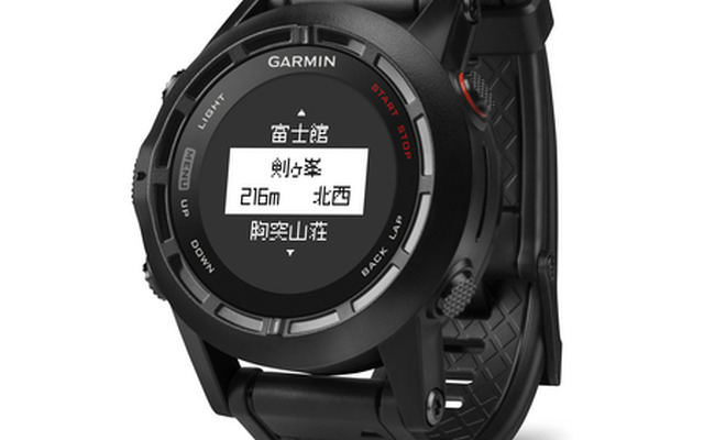 スマートフォンと連携を強化したガーミンのアウトドアウォッチ「fenixJ」登場