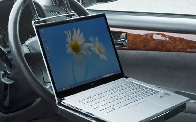 イーサプライ・車載ノートPCテーブル EEX-SD1502