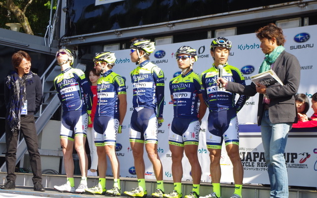 引退表明する宮澤崇史（ビーニファンティーニNIPPO）