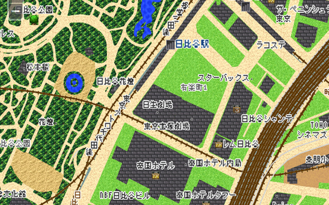 RPG風マップ