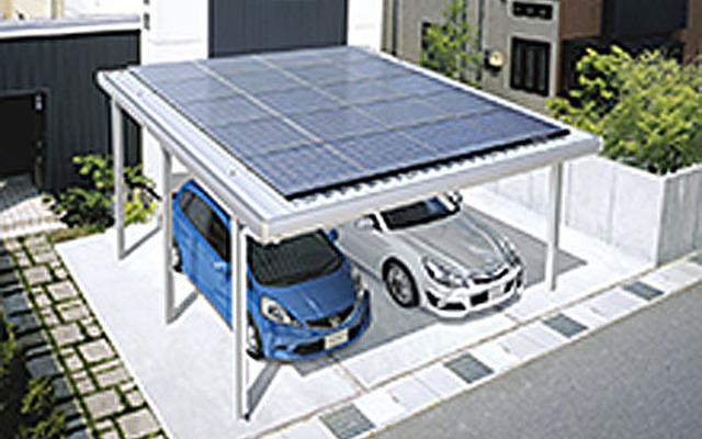太陽光発電システム搭載カーポート