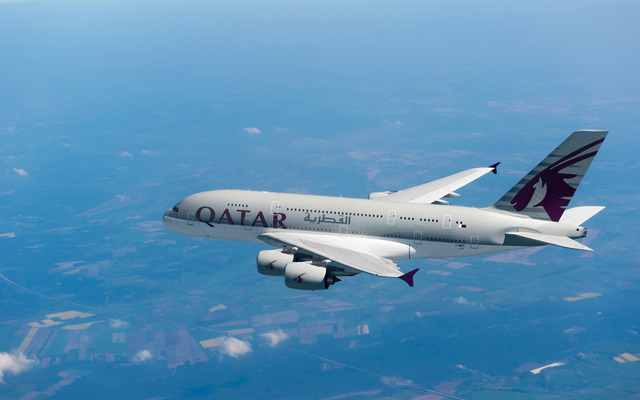 カタール航空のA380