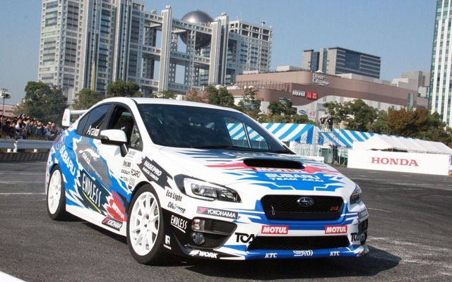 新型WRX STI全日本ラリー仕様車