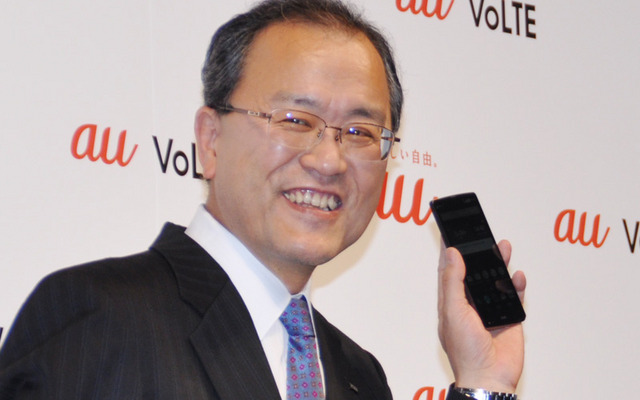KDDIの田中孝司社長