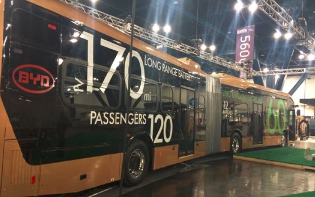 全長18mのEVバス、BYDのランカスター