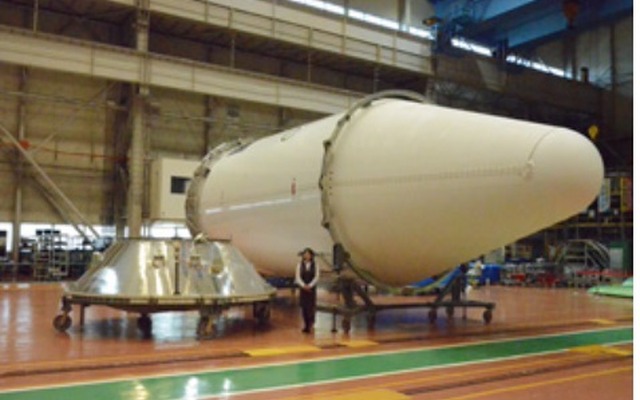 川崎重工、H-IIAロケット用衛星フェアリング（参考画像）