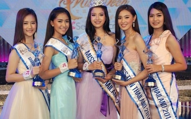タイの美少女コンテンスト、大学生が優勝