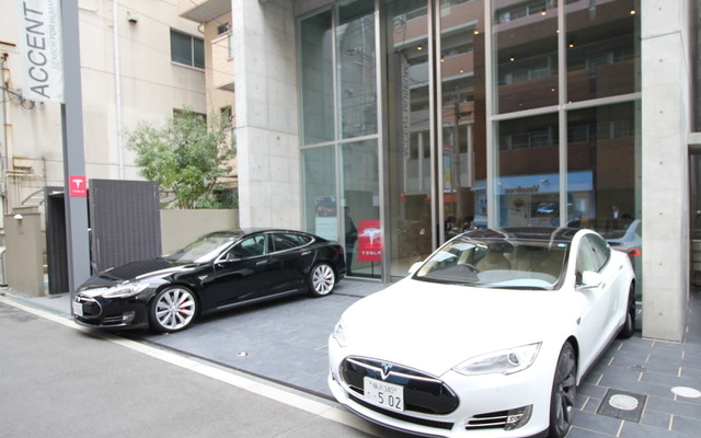 テスラモーターズ、大阪に期間限定で新店舗オープン