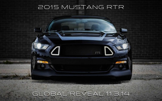 新型フォード マスタングの「RTR」の予告イメージ