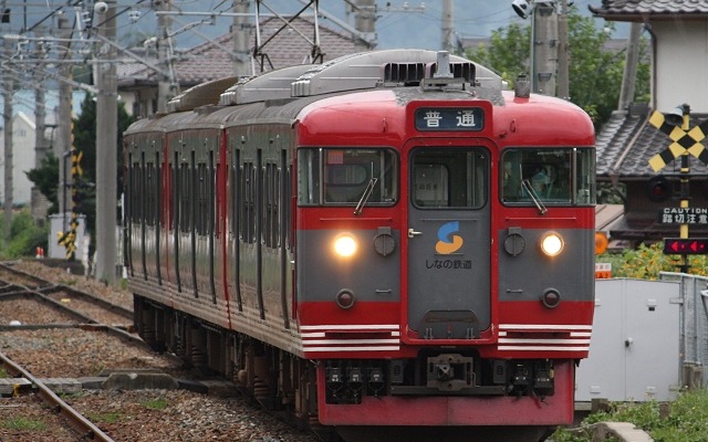 現在のしなの鉄道は軽井沢～篠ノ井間を運営。北陸新幹線の金沢延伸に伴い、長野～妙高高原間の北しなの線も運営することになる。