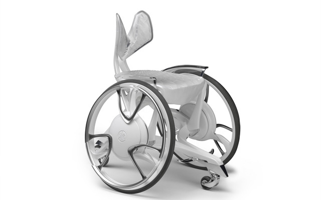 ヤマハ発動機、電動アシスト車いすのデザインコンセプト「02GEN」