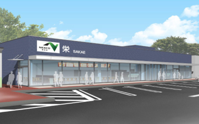 栄PAの完成イメージ