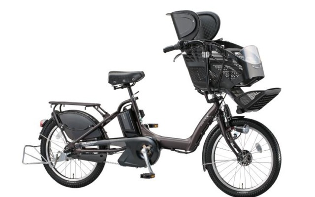 ブリヂストンサイクル、3人乗り（幼児2人同乗）対応子乗せ自転車「アンジェリーノ」
