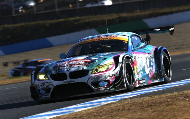 GT300ドライバーズチャンピオンに輝いた、谷口&片岡の#4 BMW Z4。