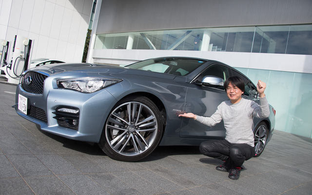 日産 スカイライン ハイブリッド エコラン競争