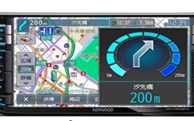 【送料込み】KENWOOD 彩速ナビ MDV-D502BTW 2015年製