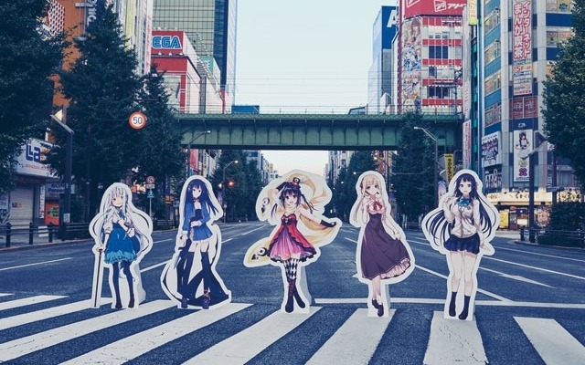 「ダッシュエックス文庫」秋葉原ビジュアル