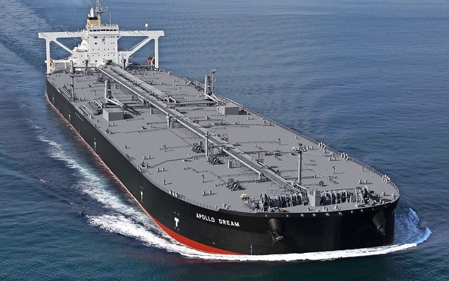 ジャパン・マリンユナイテッドが建造した省エネ型VLCC「アポロ・ドリーム」