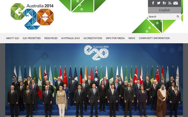 G20サミット公式ウェブサイト