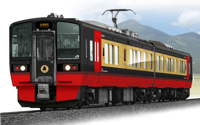 磐越西線のスイーツ列車、来年4月から運行…719系を改造