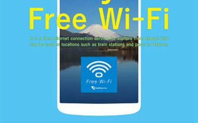 小田急は12月から小田急線と箱根エリアで訪日客向け無料Wi-Fiサービス「odakyu Free Wi-Fi」の提供を開始する。画像は「odakyu Free Wi-Fi」のポスター。