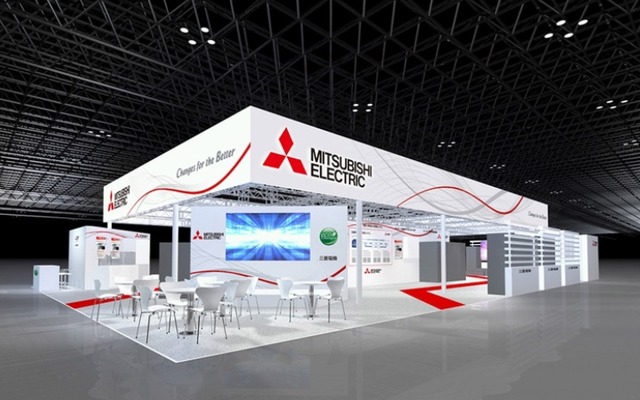 エコプロダクツ2014での三菱電機ブースのイメージ