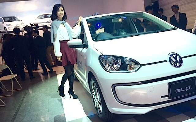 VW e-up！と吉田由美氏