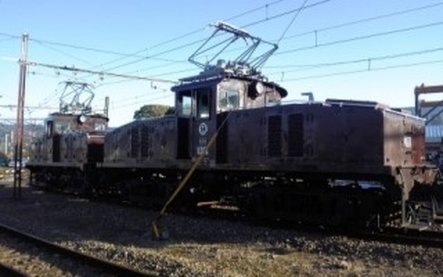 伊豆箱根鉄道のED32・33形電気機関車。12月20日に駿豆線で重連運行を実施する。
