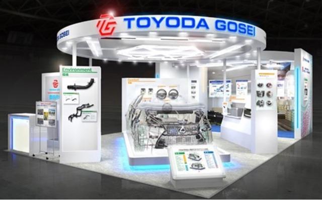 人とくるまのテクノロジー展2014名古屋に出展する豊田合成のブースイメージ