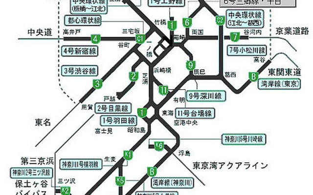 首都高、渋滞状況＆所用時間タイムテーブルを公開