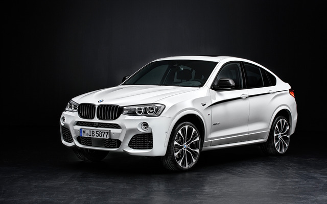 BMW X4 のMパフォーマンスパーツ装着車