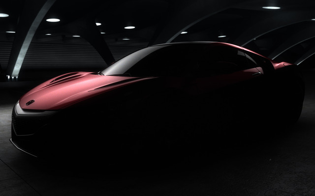 新型ホンダ （アキュラ）NSX の予告イメージ
