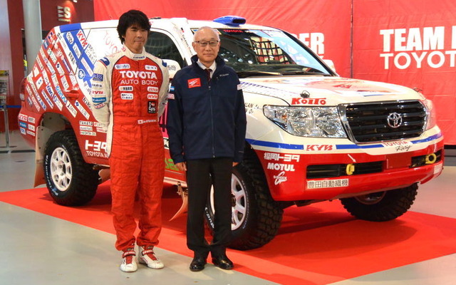 トヨタ車体 ダカールラリー2015 参戦会見