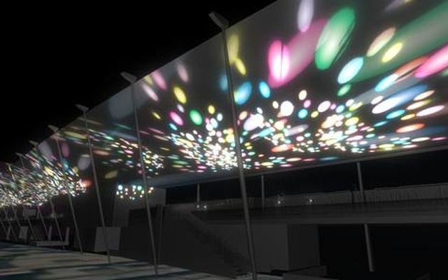 「Tokyo Colors.」でイルミネーションイベントを開催