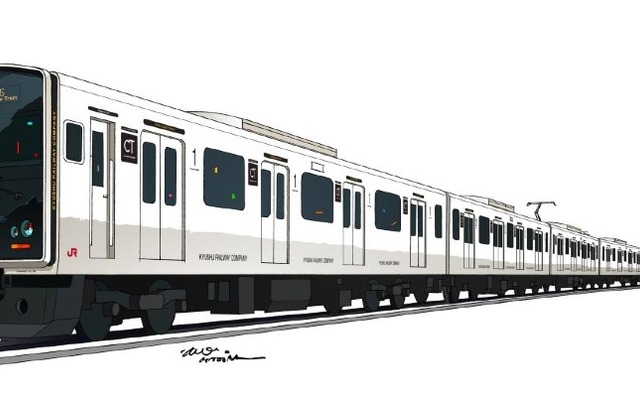 JR九州の筑肥線305系のイメージ。来年2月から運行を開始する予定だが、これに先立つ1月31日に試乗会が開催される。