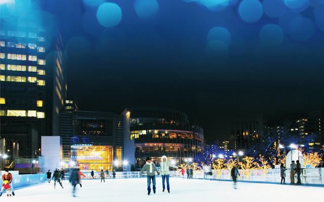 東京ミッドタウンに、ナイトスケートも楽しめる屋外アイススケートリンク「Ice Rink in Tokyo Midtown」が登場！