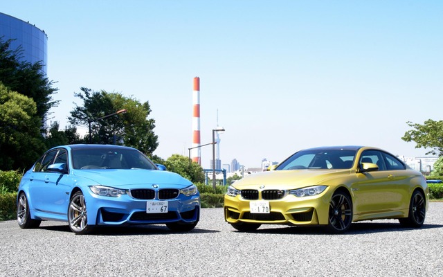 BMW M3（左）、M4（右）