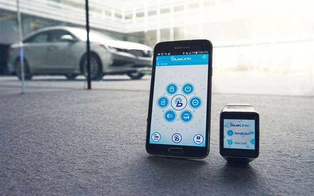 スマートウォッチと連携するヒュンダイのブルーリンク