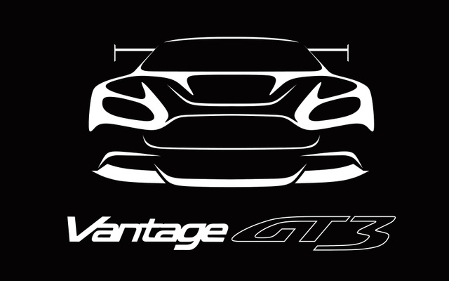 アストンマーティン ヴァンテージGT3のイメージイラスト