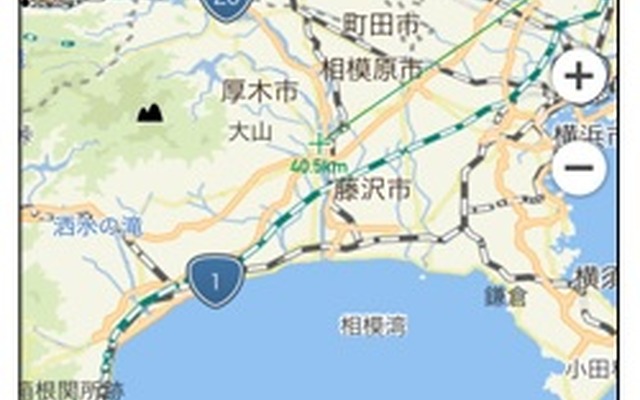 ALKOO・通常地図画面