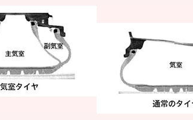 ブリヂストン、多気室タイヤを開発