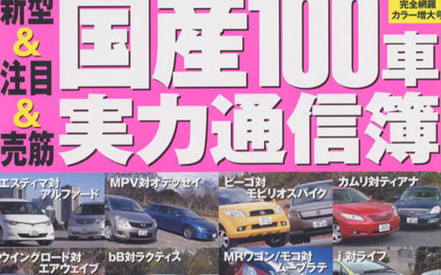 実力車対決24連発＆合計100車の通信簿